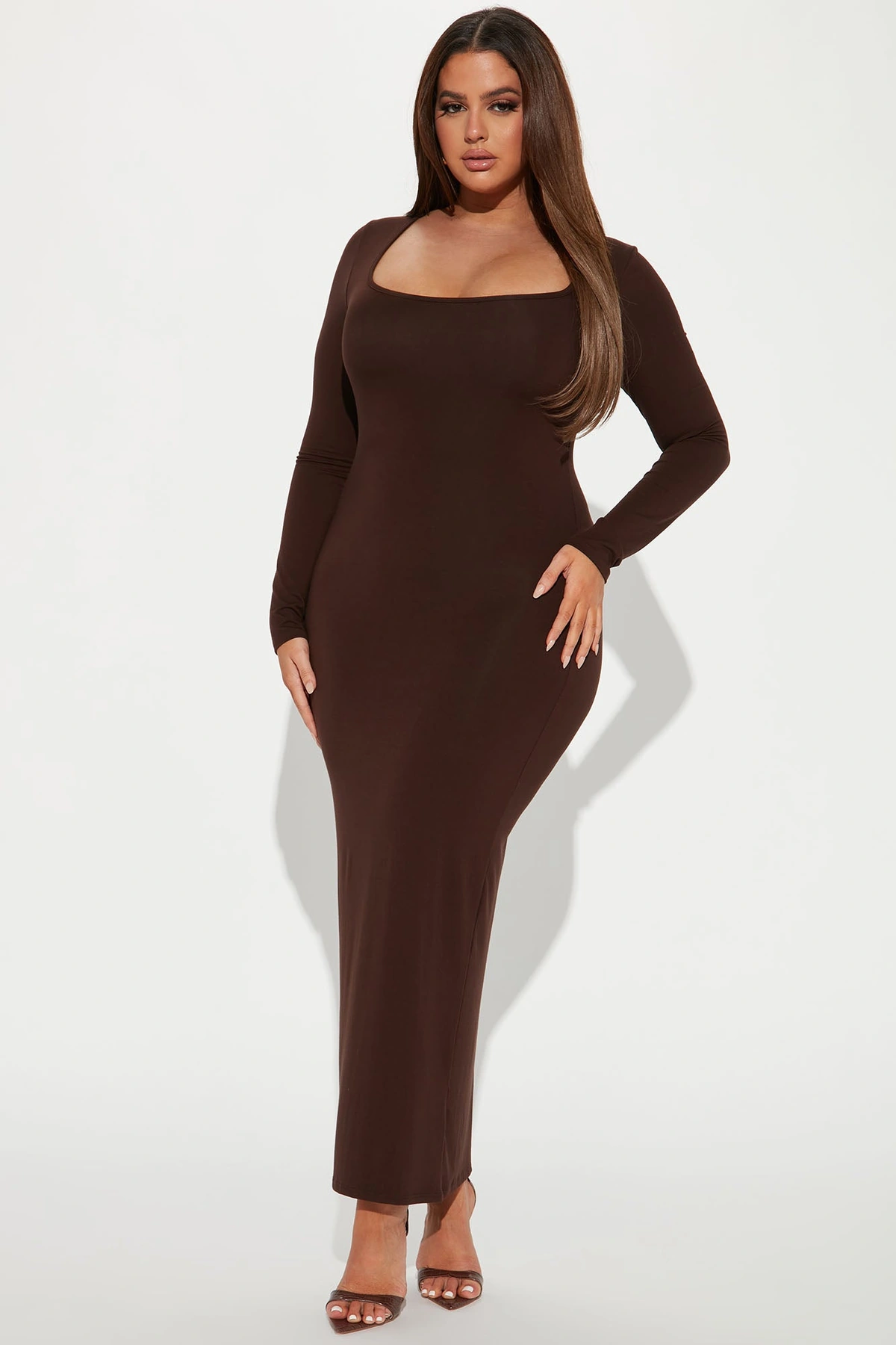 Makenzie Maxi Dress - Chocolate — Chocolate