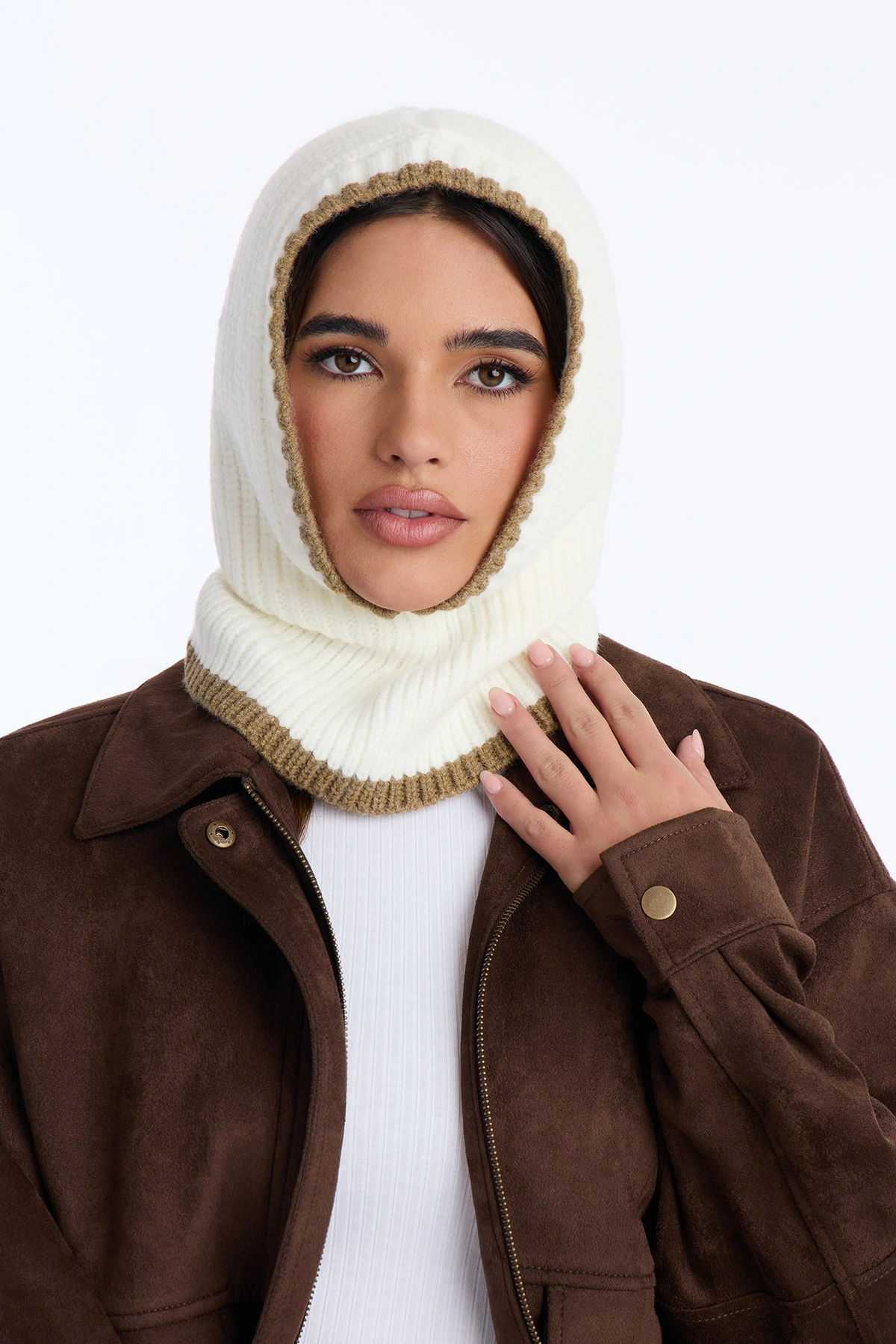 Winter Mask Balaclava - Ivory/combo — Marfim/combinação