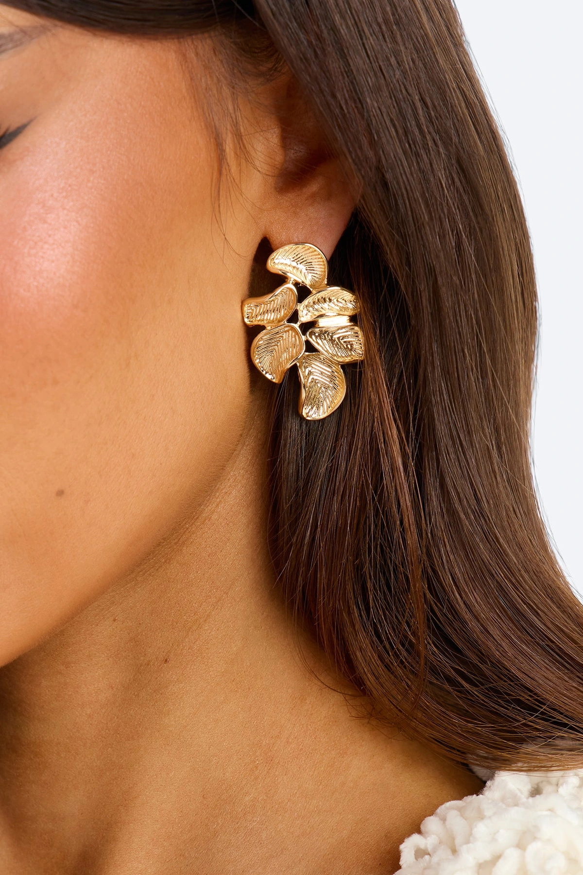 It's Golden Hour Drop Earrings - Gold/combo — Dourado/combinação