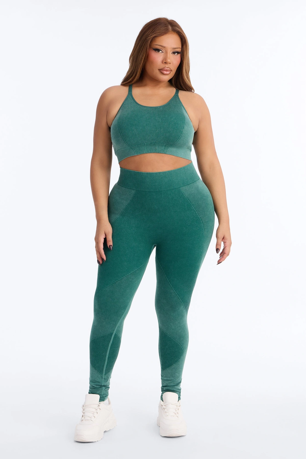 Stretch It Out Active Legging - Green — Verde