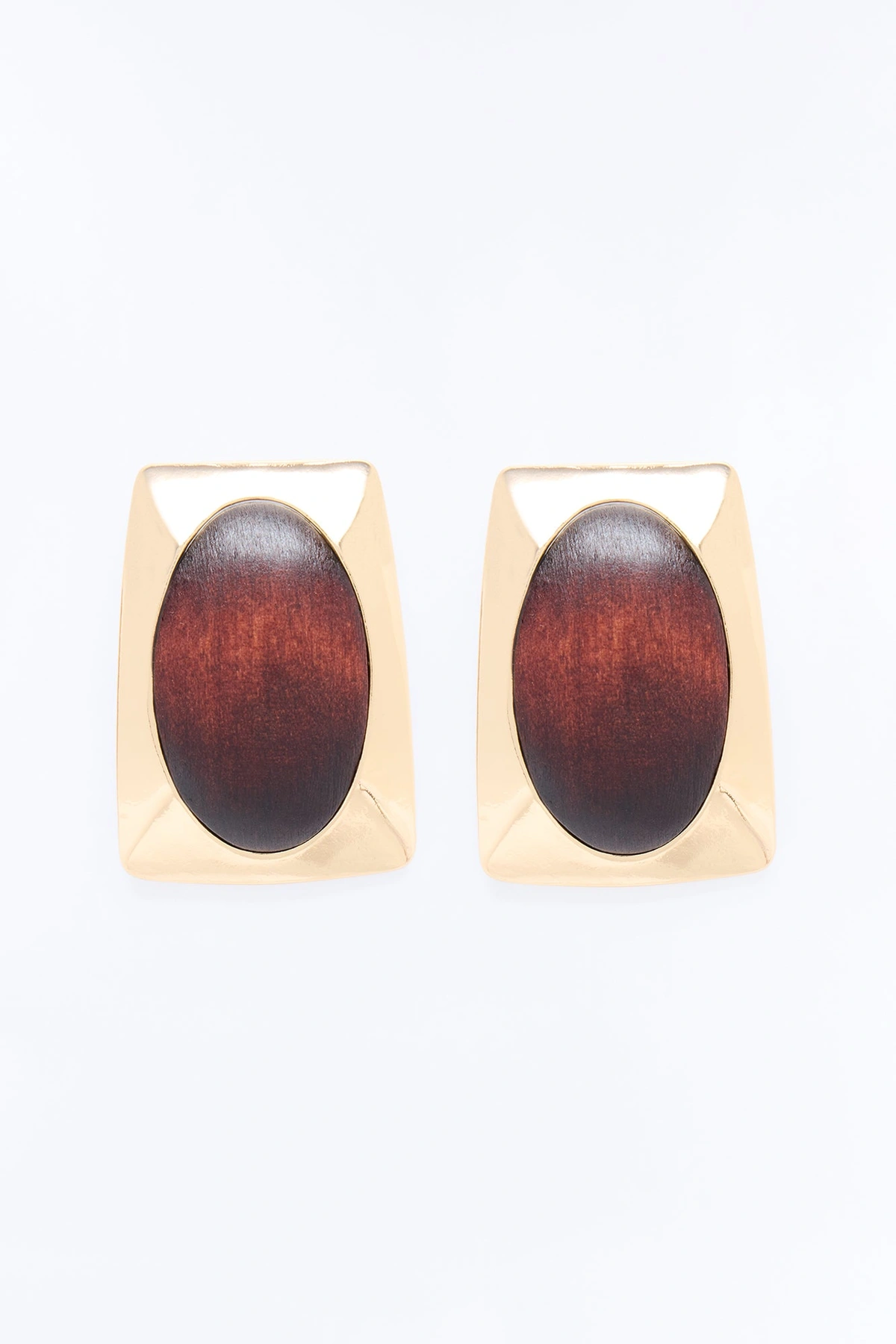 Mixed Emotions Drop Earrings - Gold — Dourado