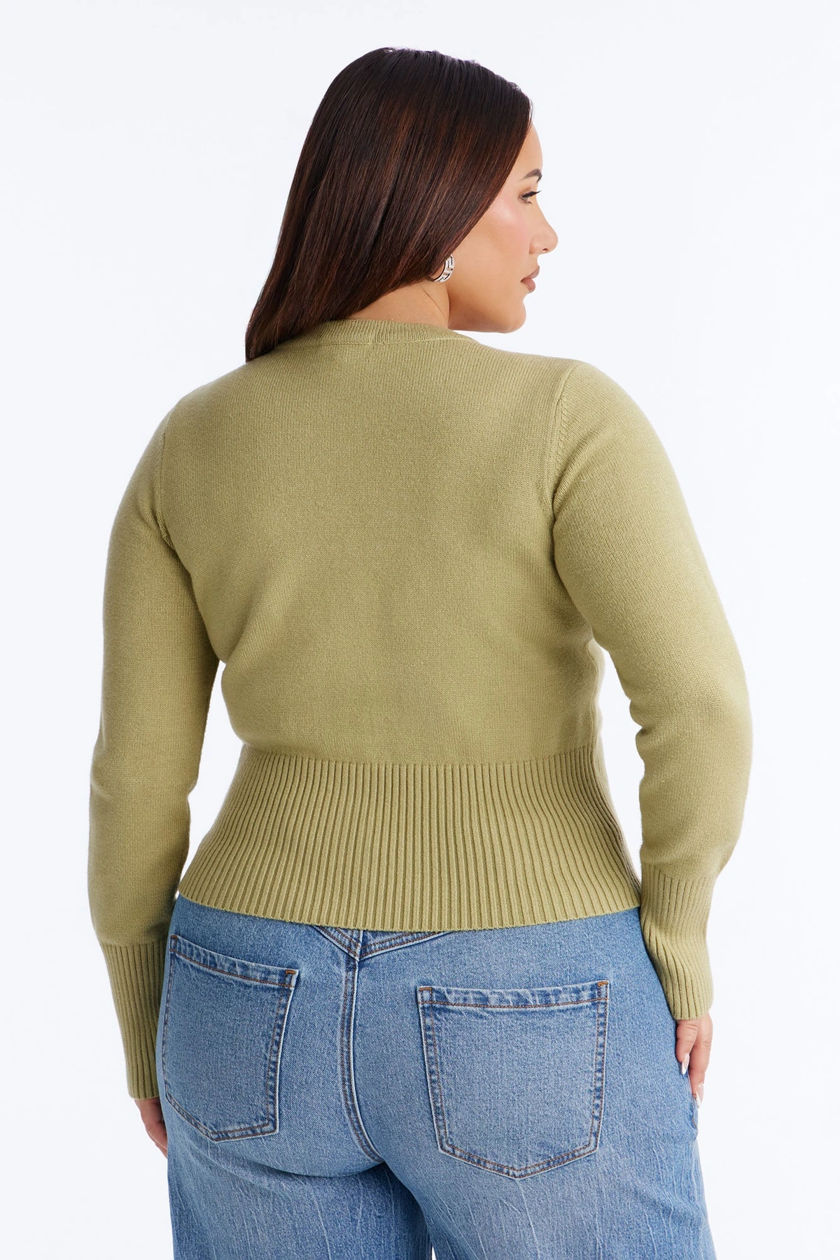 Perfect Harmony Sweater - Sage — Verde-sálvia