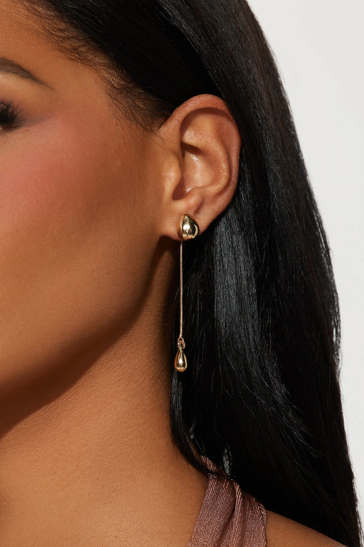 Bubbly Around You Earrings - Gold — Dourado