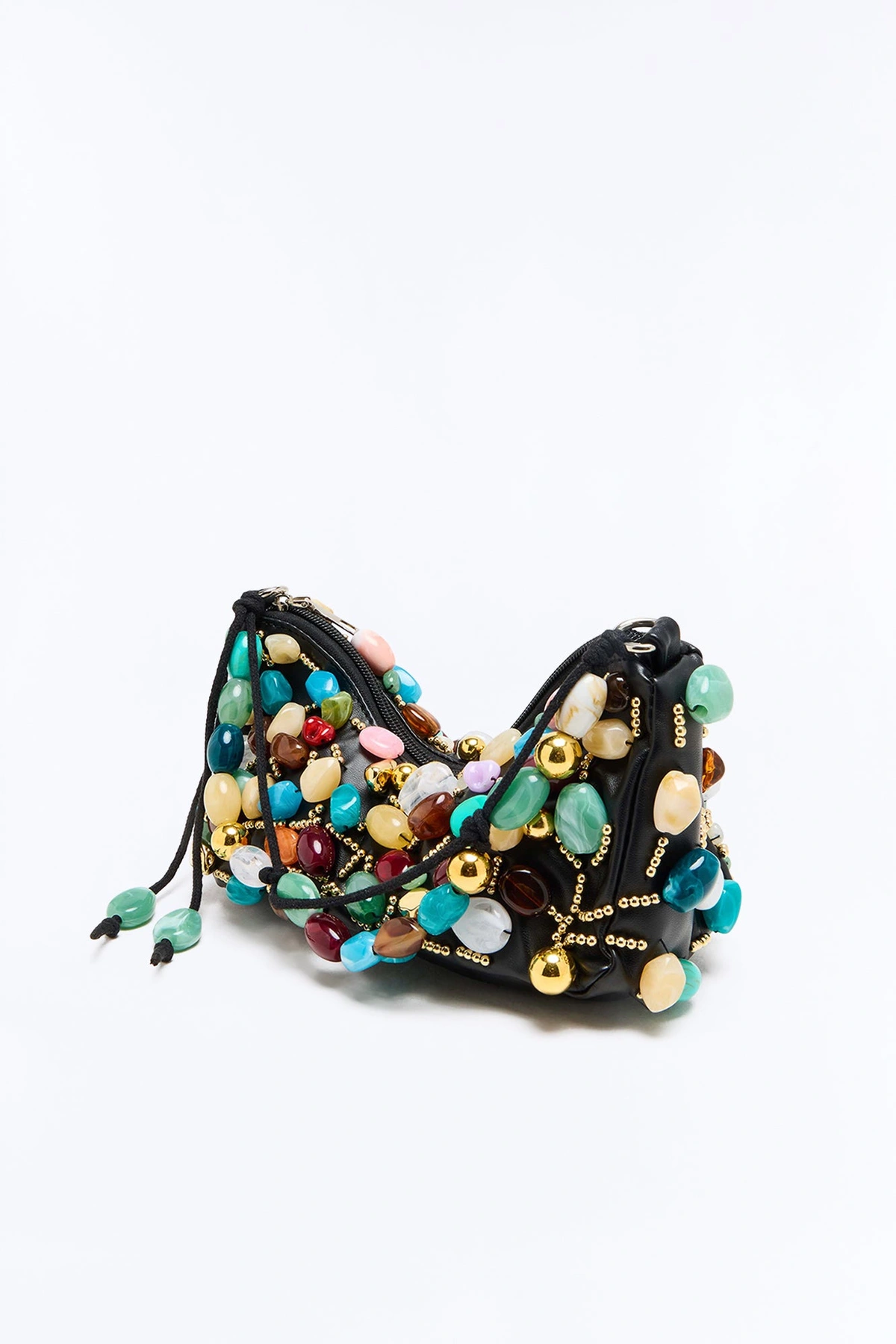 Precious Stones Shoulder Bag - Multi Color — Multicolor