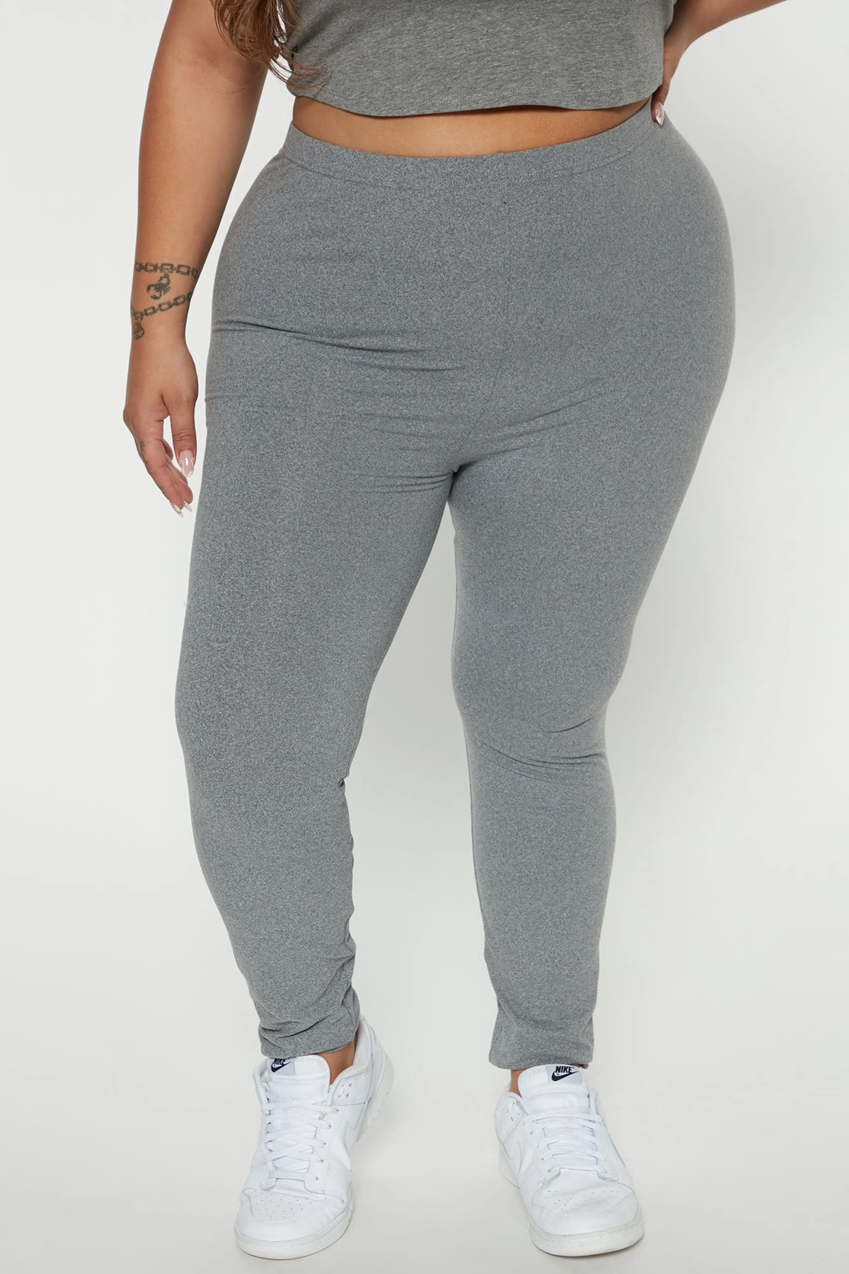 Almost Every Day Leggings - Heather Grey — Cinzento mesclado