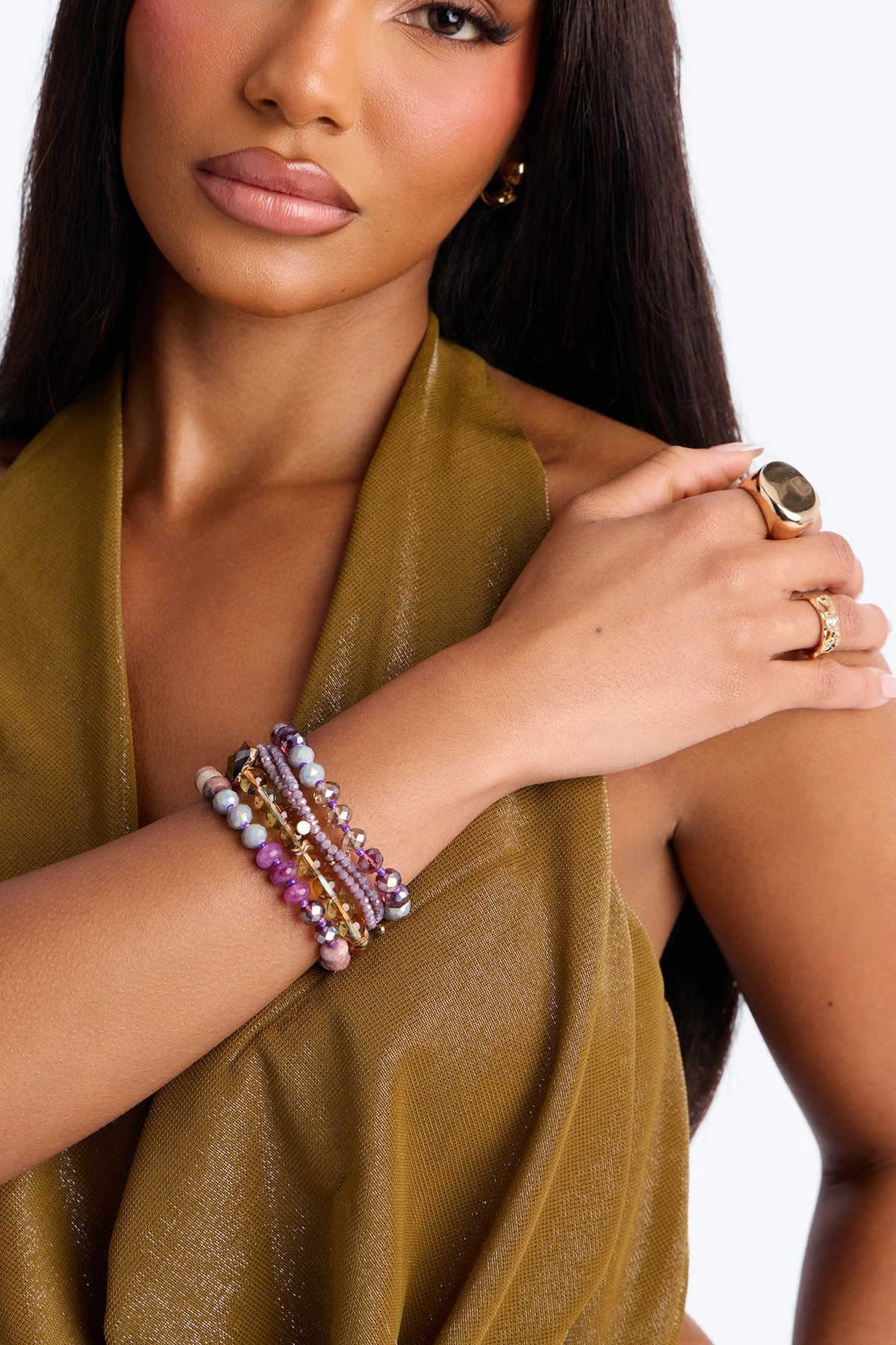 Feel Free 5pc Bracelet Set - Multi Color — Multicolor