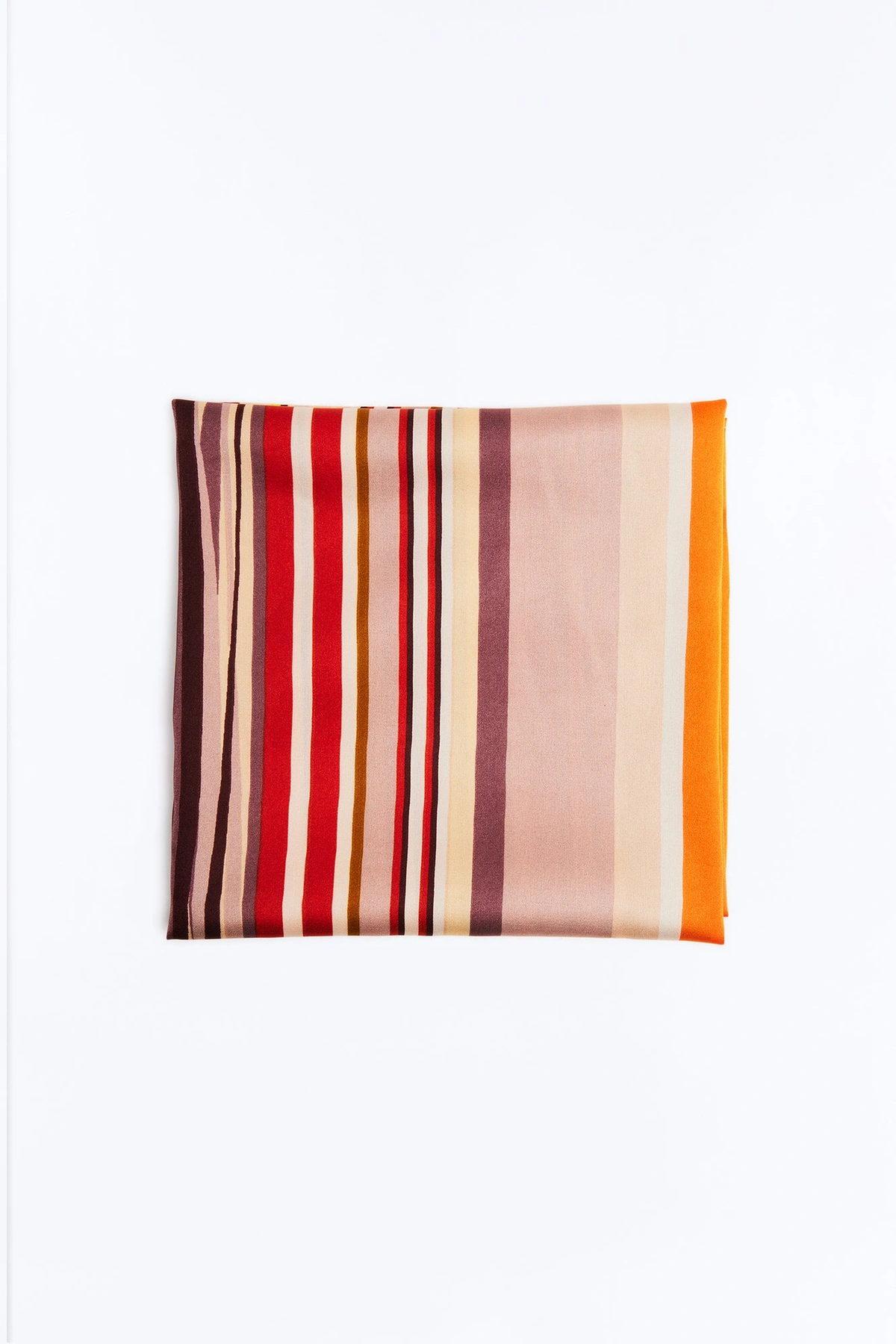 All About That Stripe Head Scarf - Orange/combo — Laranja/combinação