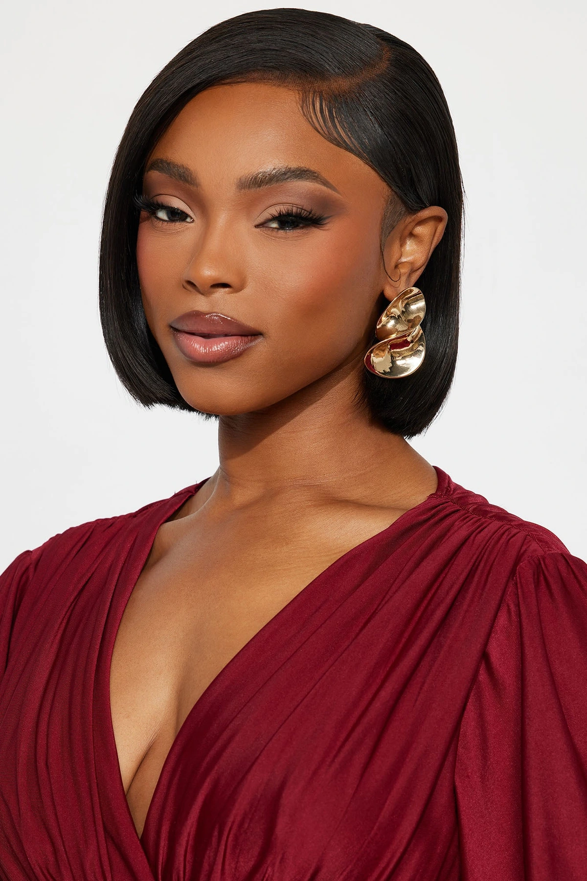 Wild Sight Drop Earrings - Gold — Dourado