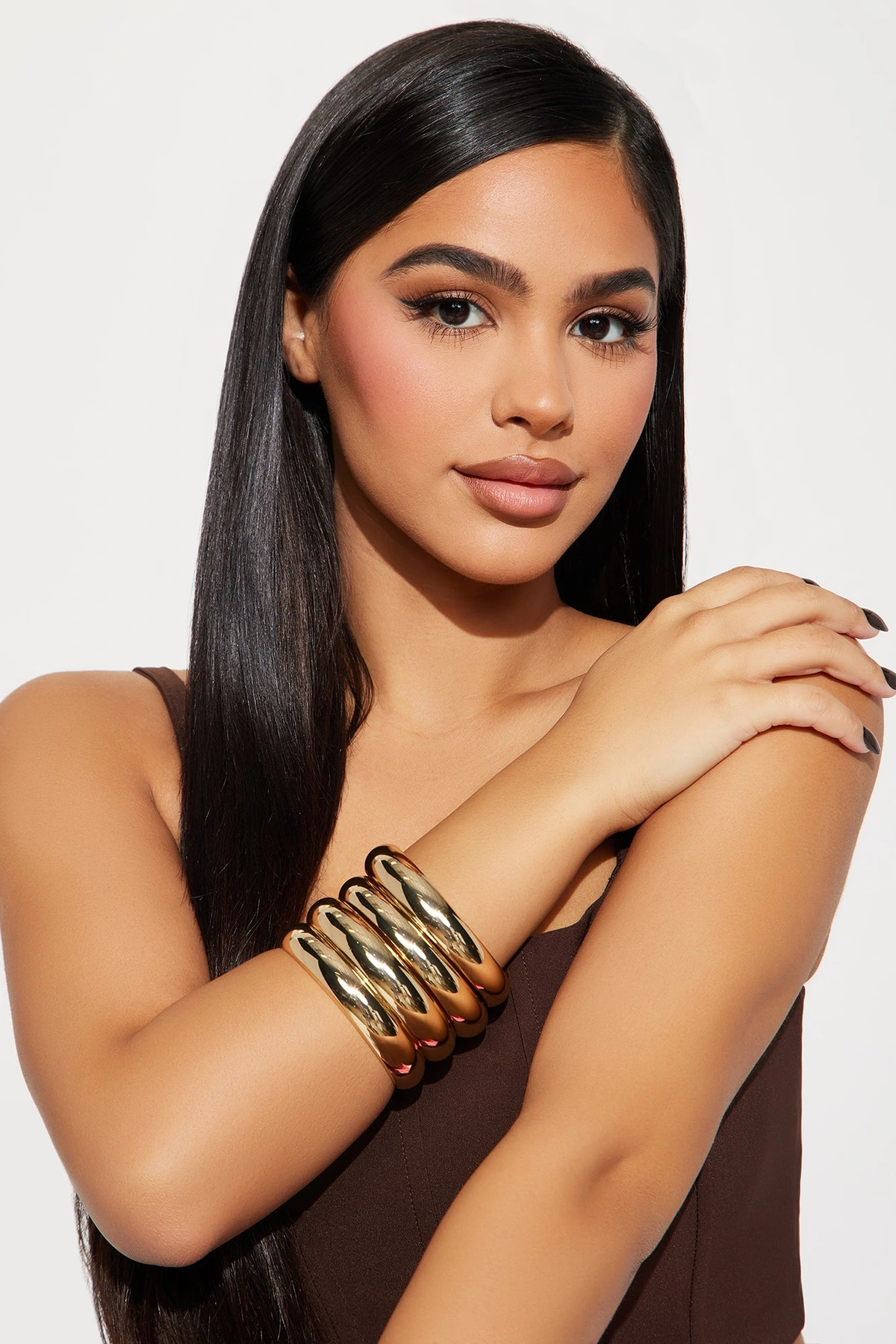 In Havana Bangle Set - Gold — Dourado