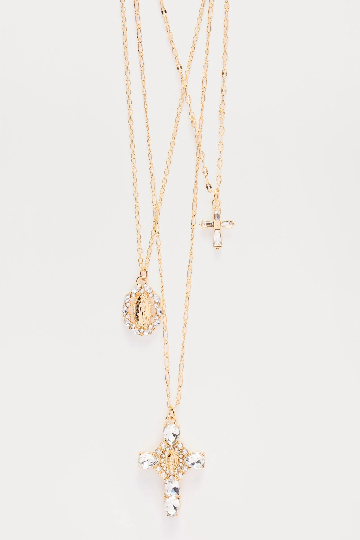 Saint Mary Necklace - Gold — Dourado