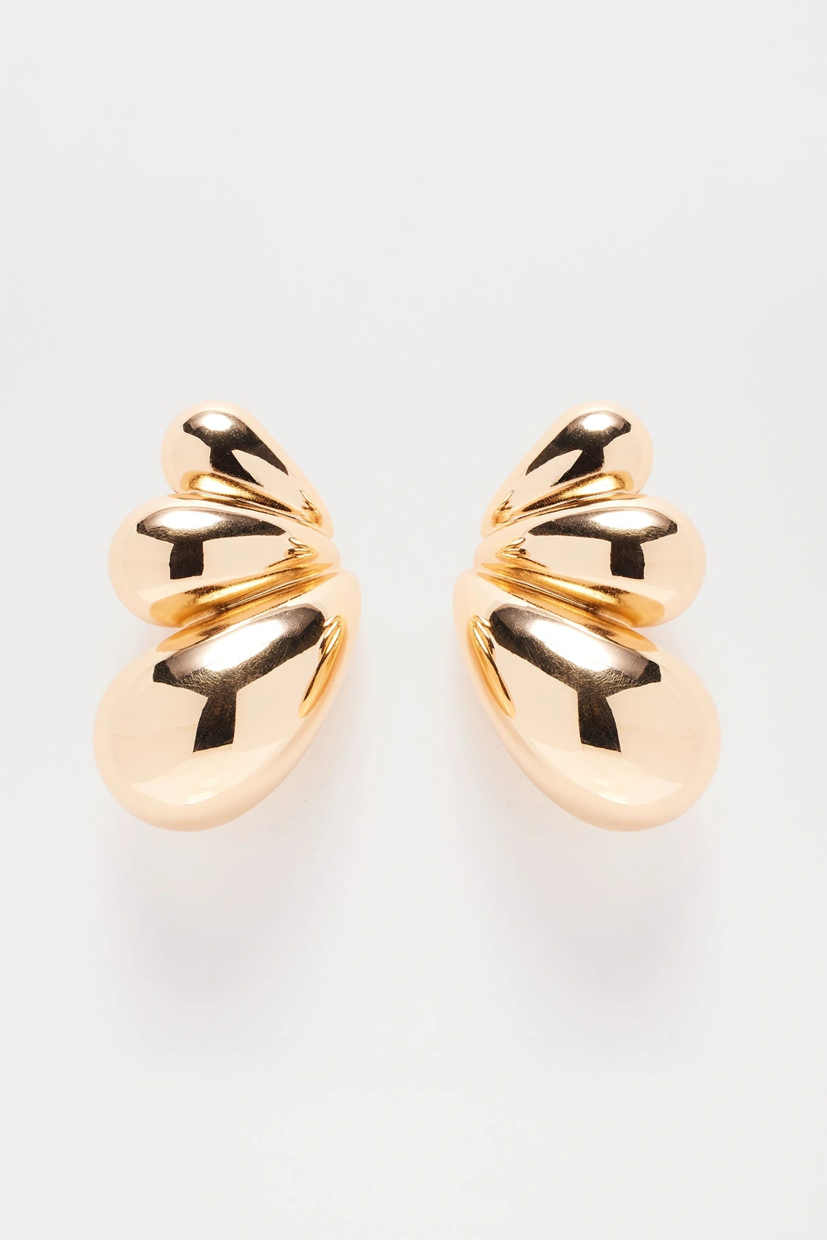 Bubble Fly Earrings - Gold — Dourado