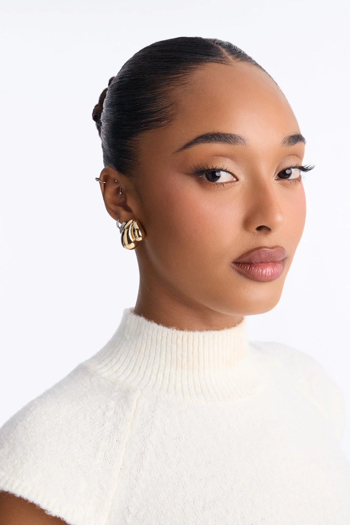 Bound Together Earrings - Gold/combo — Dourado/combinação