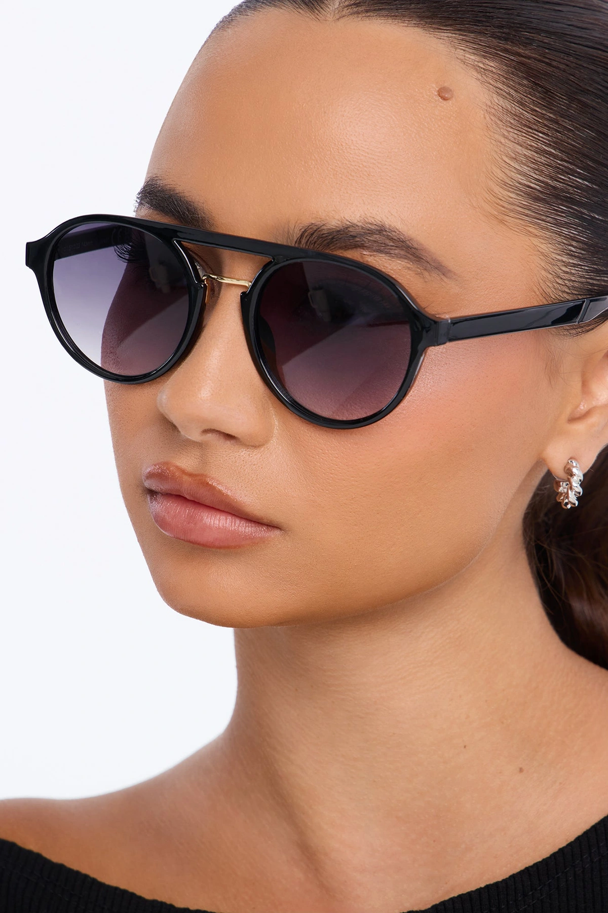 Everyday Icon Sunglasses - Black — Preto