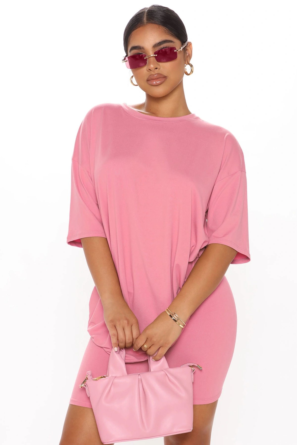 Weekend Vibes Short Set - Mauve — Malva